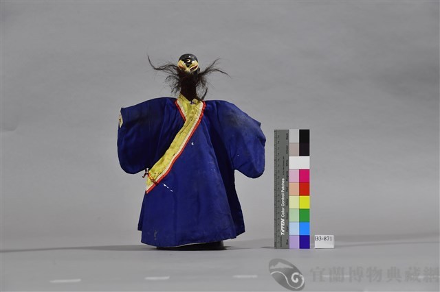 布袋戲偶（淨）藏品圖，第1張