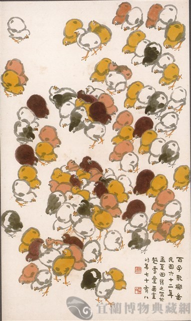 百子歡樂圖藏品圖，第1張
