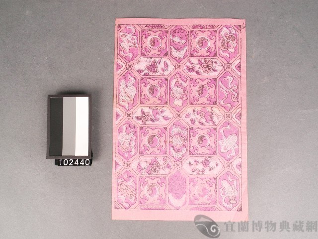 窗花-吉祥圖套色版畫藏品圖，第1張