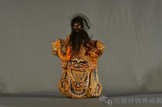 布袋戲偶（黑賊仔）藏品圖，第1張