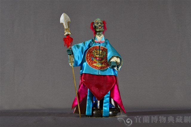 布袋戲偶（怪頭）藏品圖，第1張