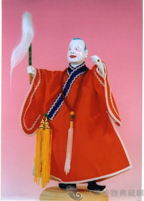 布袋戲偶（和尚頭）藏品圖，第1張
