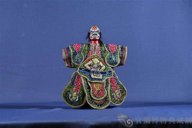布袋戲偶（怪頭）藏品圖，第1張