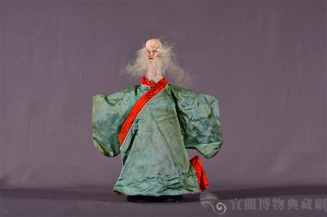 布袋戲偶（白闊）藏品圖，第1張