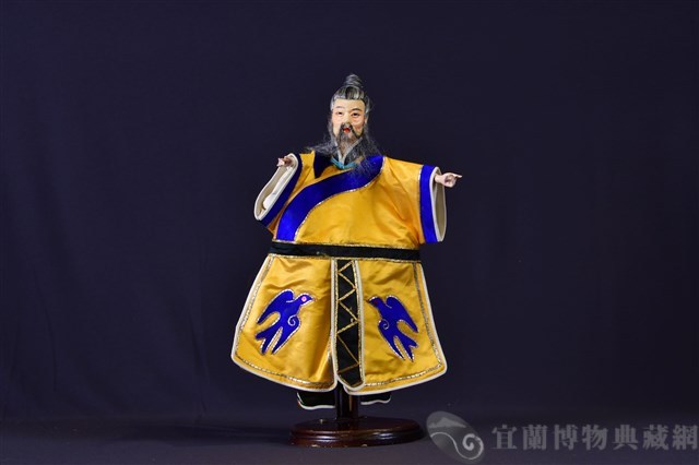 布袋戲偶（慘文）藏品圖，第1張