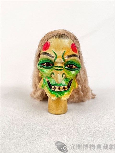 布袋戲偶頭藏品圖，第1張
