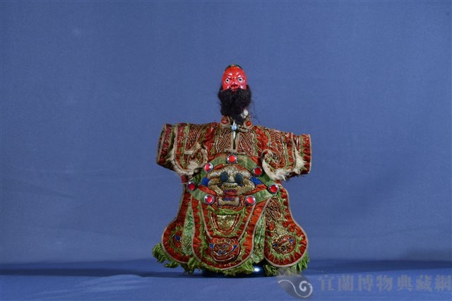 布袋戲偶（紅大北）藏品圖，第1張