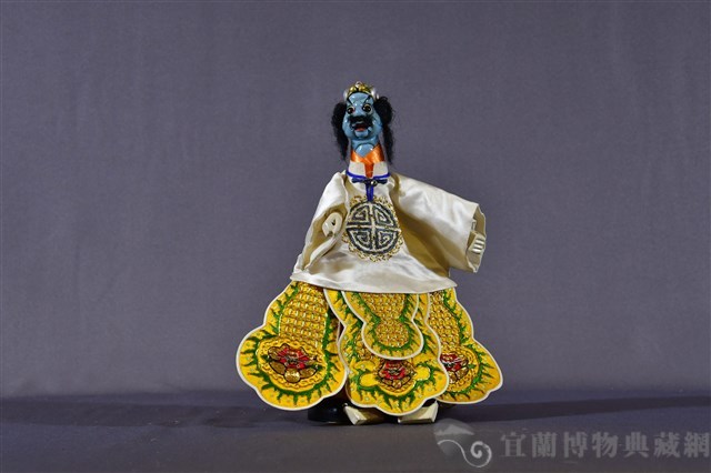 布袋戲偶（怪頭）藏品圖，第1張