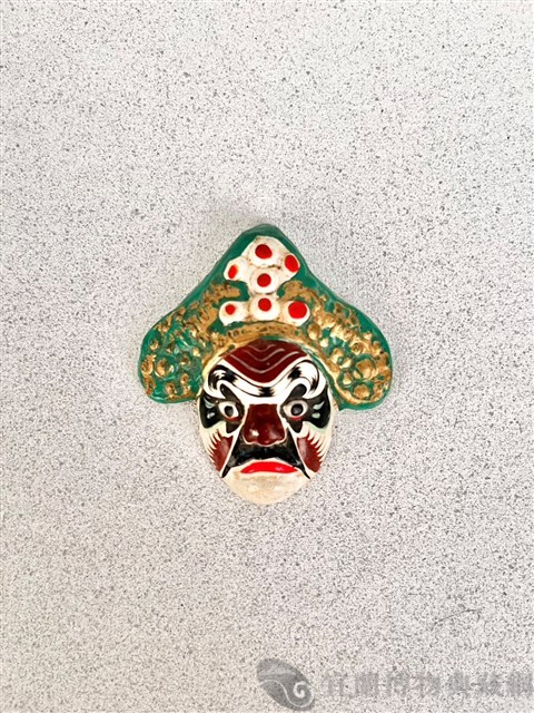 布袋戲臉譜藏品圖，第1張