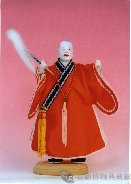 布袋戲偶（和尚頭）藏品圖，第1張