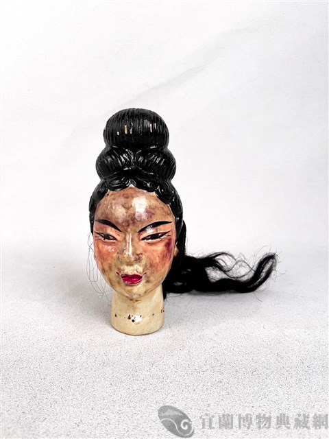 布袋戲偶頭藏品圖，第1張