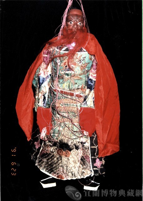 傀儡戲偶（紅大北）藏品圖，第1張