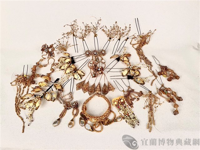 金珠花頭飾藏品圖，第1張