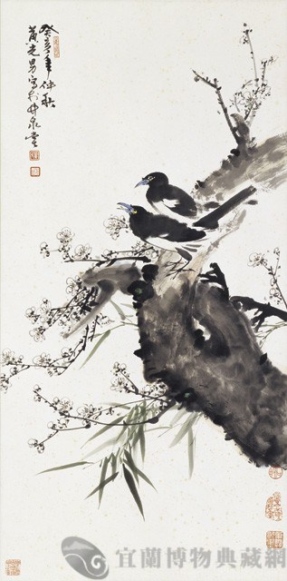 八哥白梅藏品圖，第1張