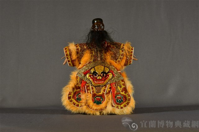 布袋戲偶（黑大北）藏品圖，第1張