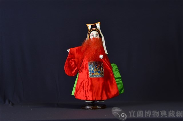 布袋戲偶（圓目奸）藏品圖，第1張