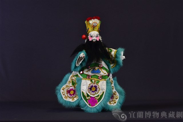布袋戲偶（圓目奸）藏品圖，第1張