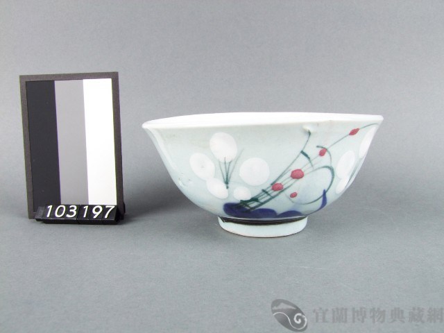 彩繪花卉紋碗藏品圖，第1張