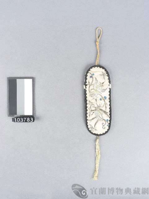 花蝶紋眼鏡袋藏品圖，第4張