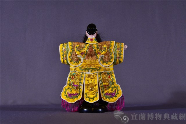 布袋戲偶(武鬚文)藏品圖，第2張