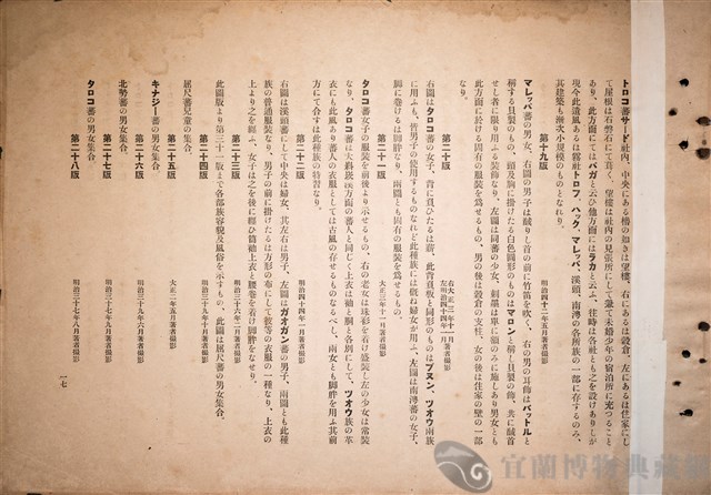 台灣蕃族圖譜第一卷藏品圖，第25張