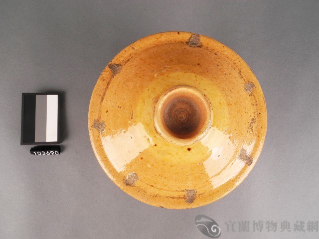 黃釉豬油罐藏品圖，第2張