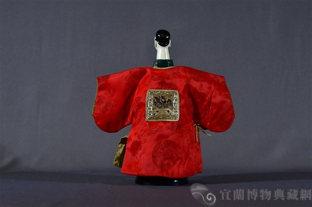布袋戲偶（文生）藏品圖，第2張