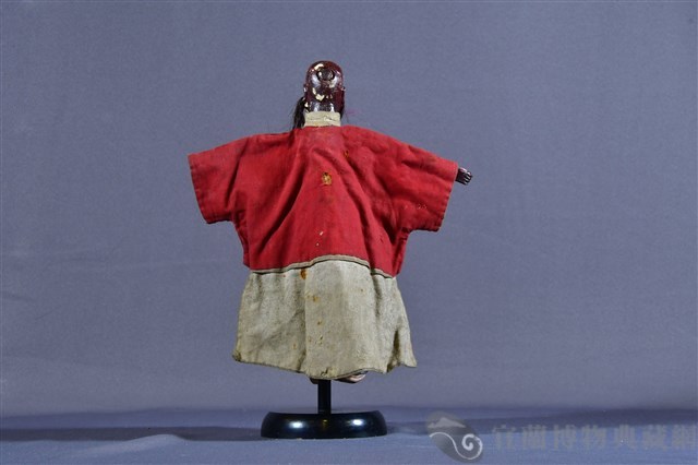 布袋戲偶（紅斜目奸）藏品圖，第2張