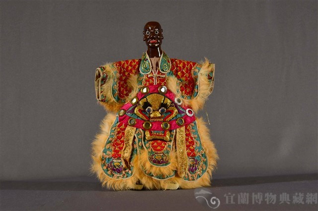 布袋戲偶（黑北仔）藏品圖，第1張