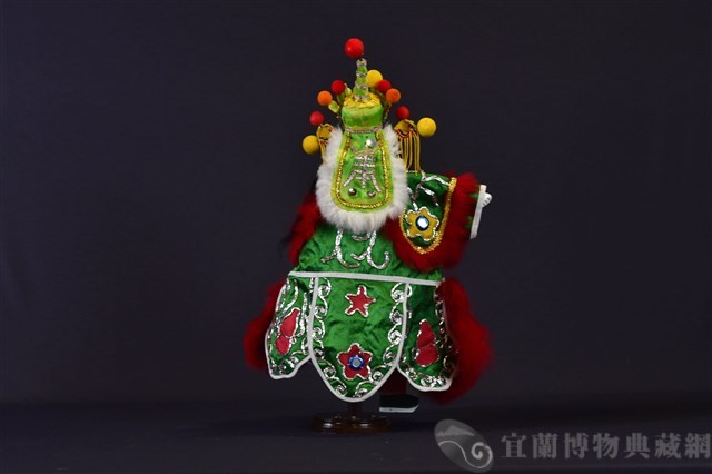 布袋戲偶（鬚文）藏品圖，第2張