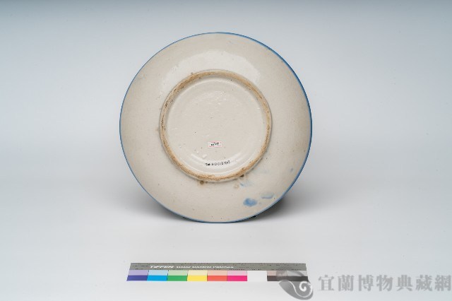 鶯歌手繪花卉盤藏品圖，第2張