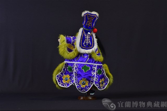 布袋戲偶（圓目奸）藏品圖，第2張