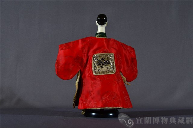 布袋戲偶（文生）藏品圖，第2張