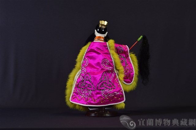 布袋戲偶（仙頭斜目奸）藏品圖，第2張