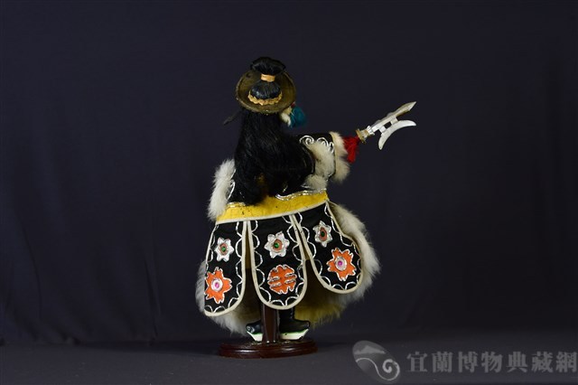 布袋戲偶（黑虎）藏品圖，第2張