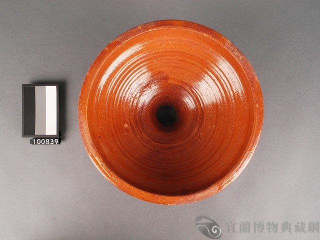 赤釉漏斗藏品圖，第2張