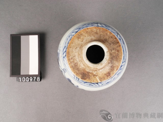 青花山水罐藏品圖，第2張