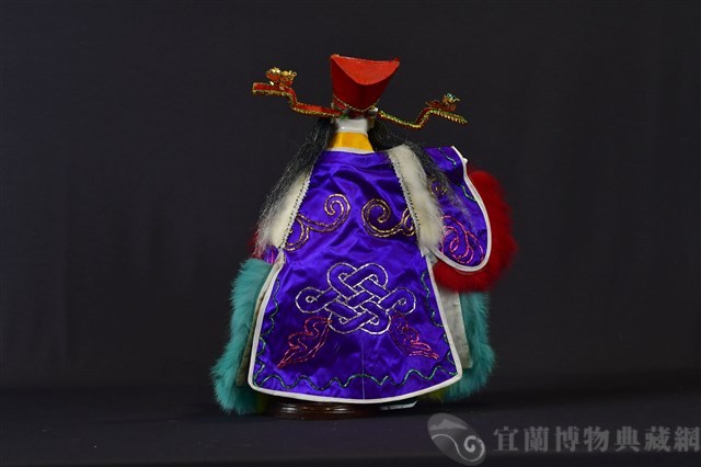 布袋戲偶（慘文）藏品圖，第2張