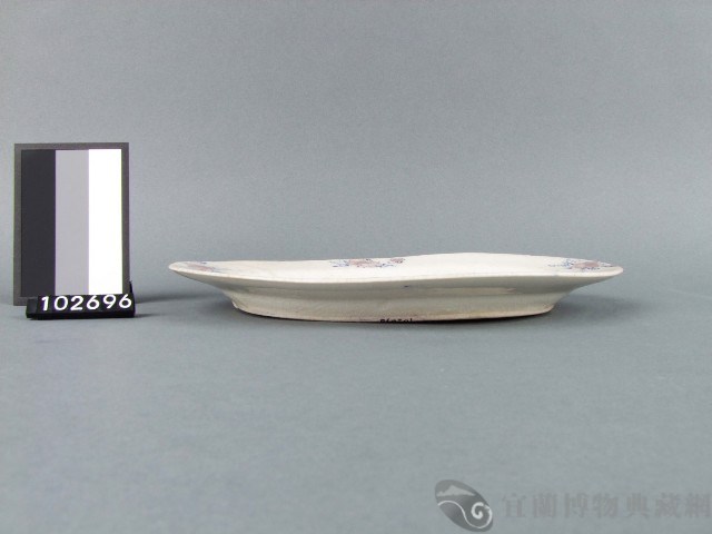 彩繪花卉紋盤藏品圖，第2張