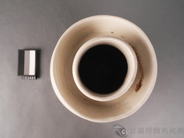 白釉豬油罐藏品圖，第2張