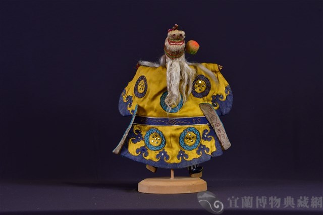布袋戲偶（黑關）藏品圖，第2張