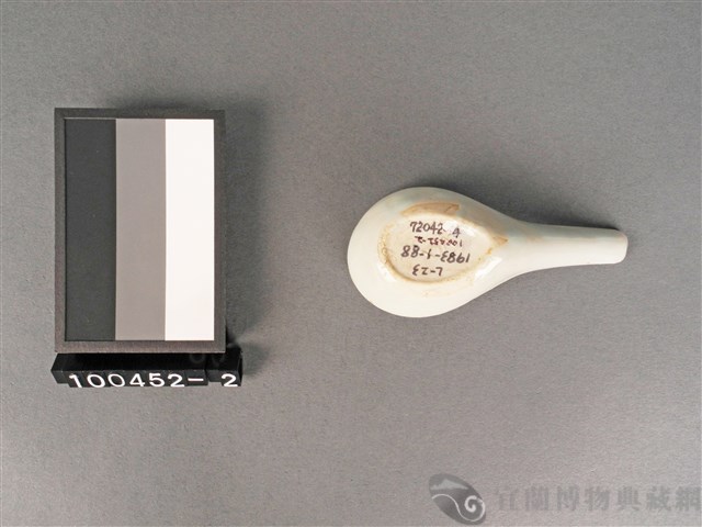 赤釉湯匙藏品圖，第2張