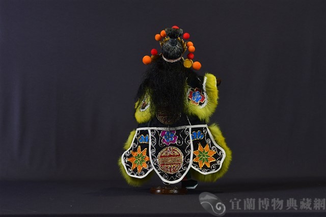 布袋戲偶（黑虎）藏品圖，第2張