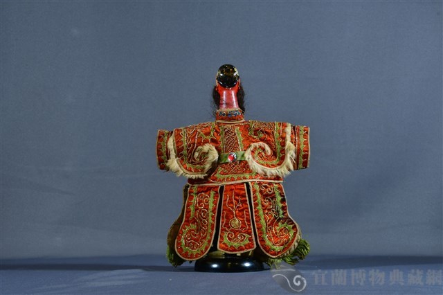 布袋戲偶（紅大北）藏品圖，第2張