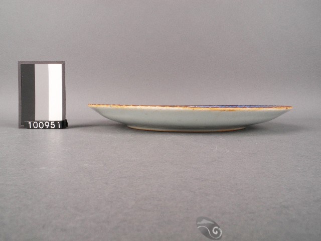 青花印花鳳紋盤藏品圖，第2張