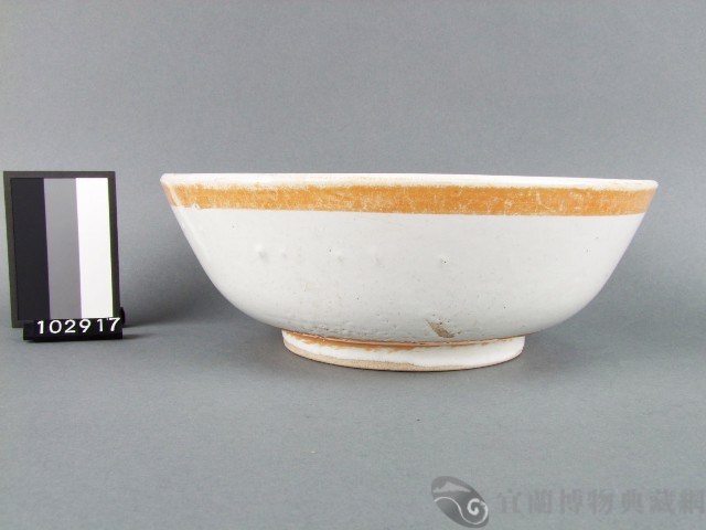 黃金釉彩繪山水紋碗藏品圖，第2張