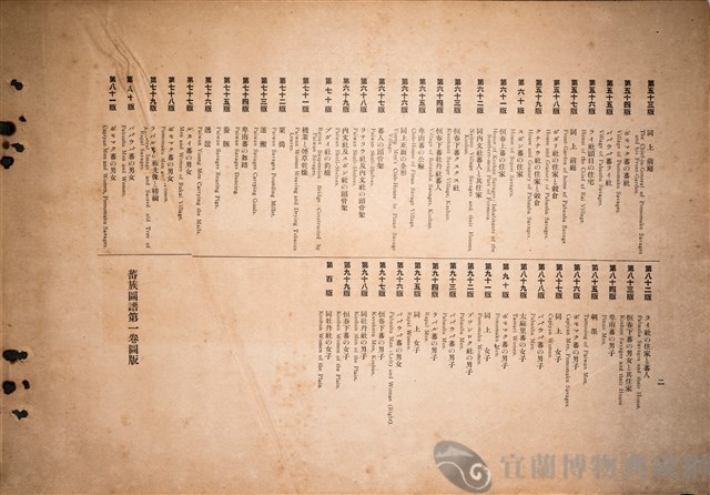 台灣蕃族圖譜第一卷藏品圖，第36張