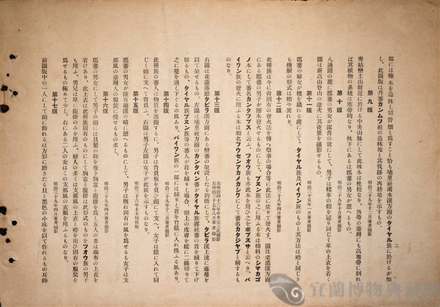 台灣蕃族圖譜第二卷藏品圖，第6張
