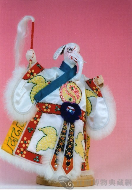 布袋戲偶（象頭）藏品圖，第1張