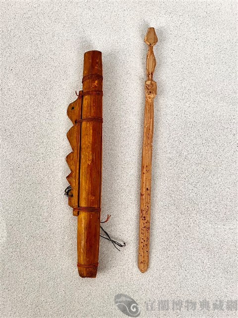 傀儡切末（劍含鞘）藏品圖，第1張